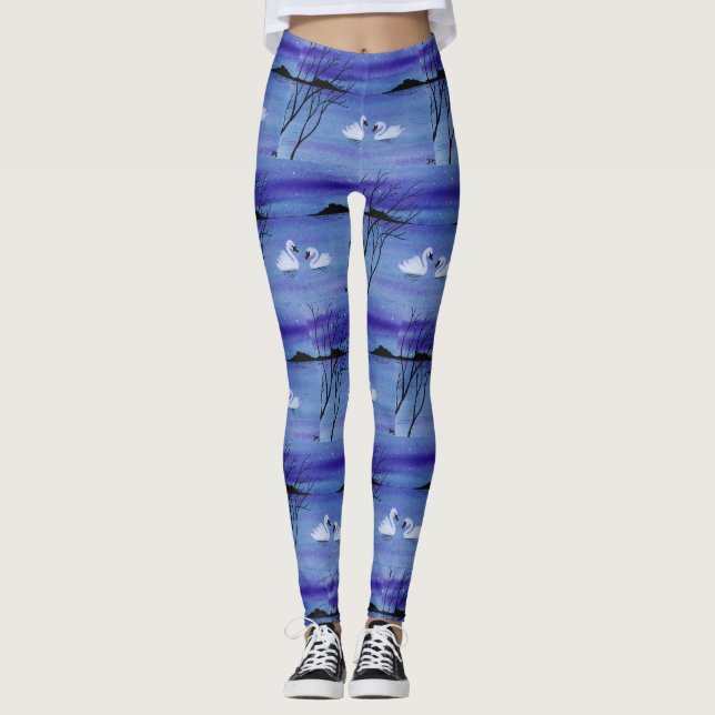 Leggings Swans (Anverso)
