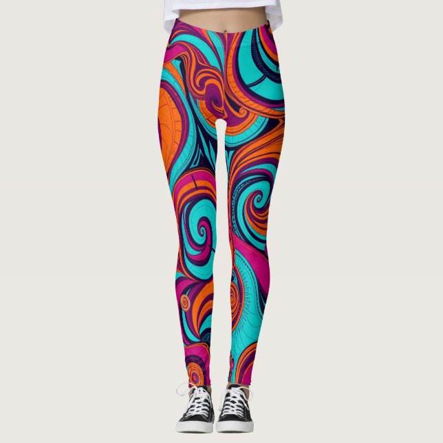 Leggings Swirl Vortex (Anverso)
