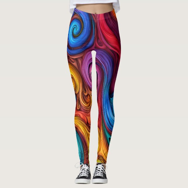 Leggings Swirls (Anverso)