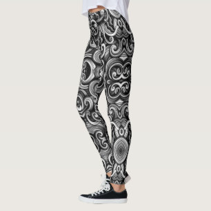Leggings Swirls de Silver Energy