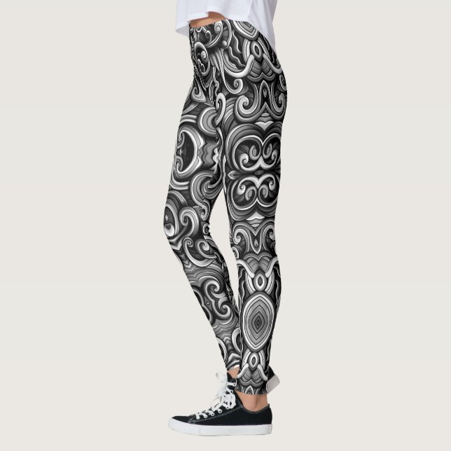 Leggings Swirls de Silver Energy (Izquierda)