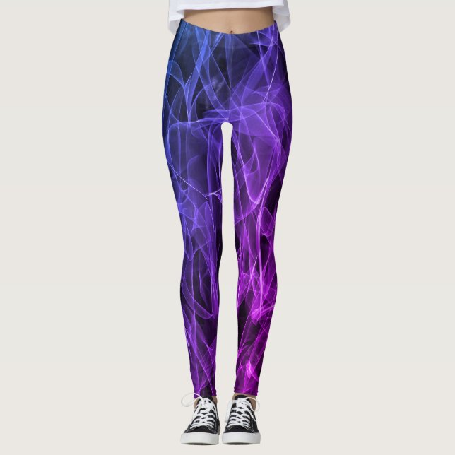 Leggings Swirls Elegant Smorls - Estética mística (Anverso)