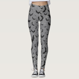 Leggings Swirly Bat Swarm