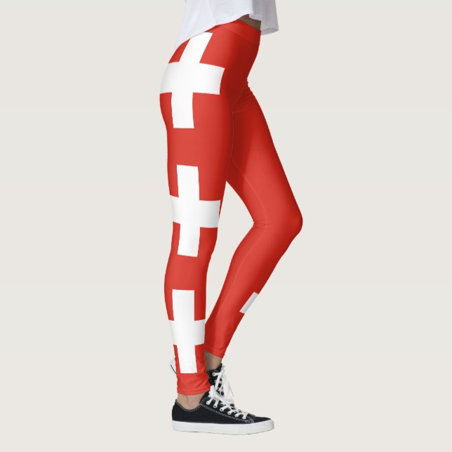 Leggings Switzerland Flag (Derecha)