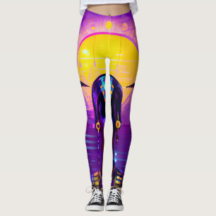 Leggings Synthwave Pharaoh