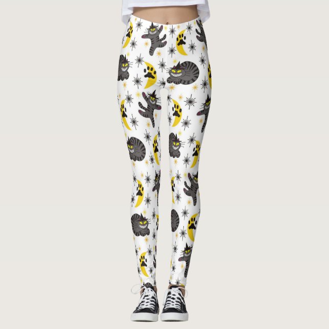 Leggings Tabby La Bruja Del Gato Negro (Anverso)