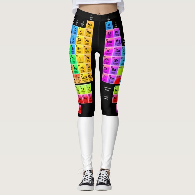Leggings Tabla periódica (Anverso)