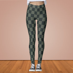 Leggings Tablero verde oscuro
