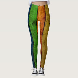 Leggings tablones de madera de colores muy bonitos