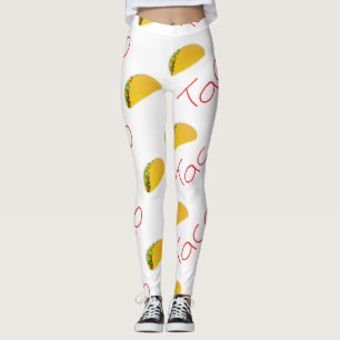 Leggings Taco patrón en