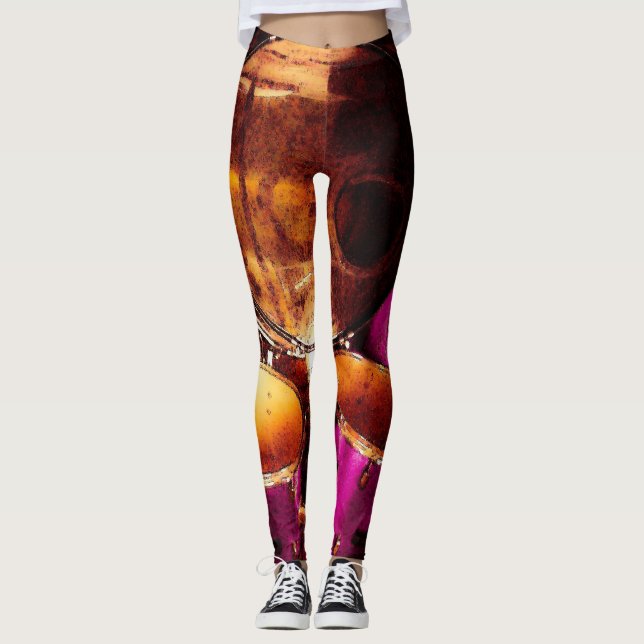 Leggings Tambores, mermelada exterior (Anverso)
