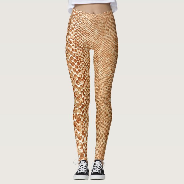 Leggings Tan Snake (Anverso)