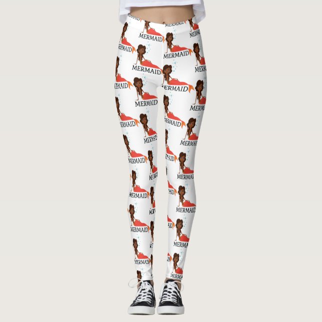 Leggings Tanette Brunette Mermaid Thunder_Cove (Anverso)