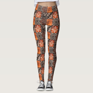 Leggings Tangerine Tile