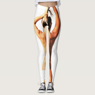 Leggings Tanlines de modelo de aptitud Thunder_Cove