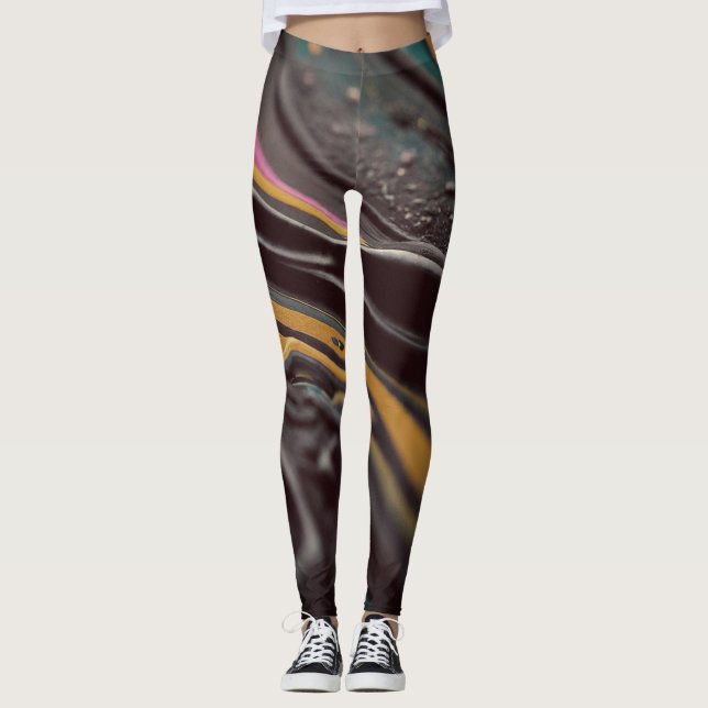 Leggings Tapiz celeste (Anverso)