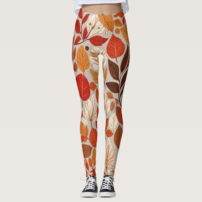 Leggings Tapiz de otoño (Anverso)
