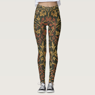 Leggings Tapiz del jardín de flores William Morris
