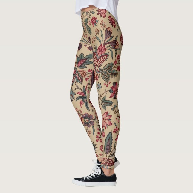 Leggings Tapiz floral Neoblework Flor Art (Izquierda)