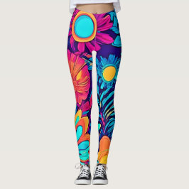 Leggings Tapiz Psicodélico Floral