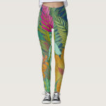 Leggings Tapiz tropical II<br><div class="desc">Tapiz tropical II por Chariklia Zarris</div>