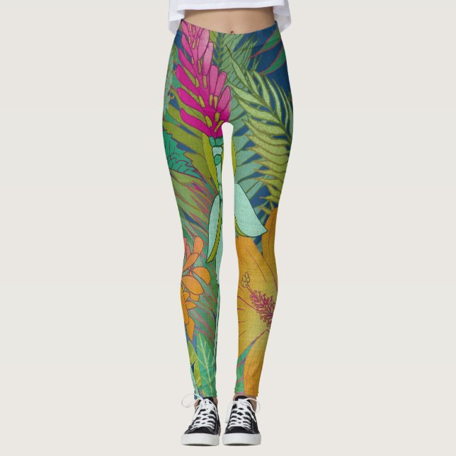 Leggings Tapiz tropical II (Anverso)