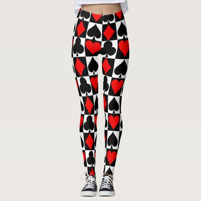 Leggings Tarjetas de juego (Anverso)