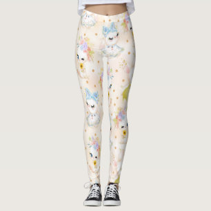 Leggings Tarjetas de Pascua