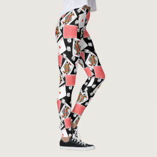 Leggings Tarjetas y dados