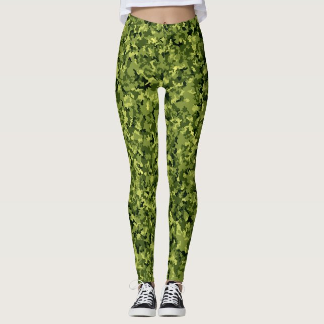 Leggings Tarnmuster Outdoor Natur (Anverso)