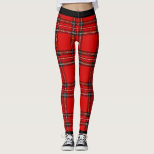 Leggings tarta de moda roja