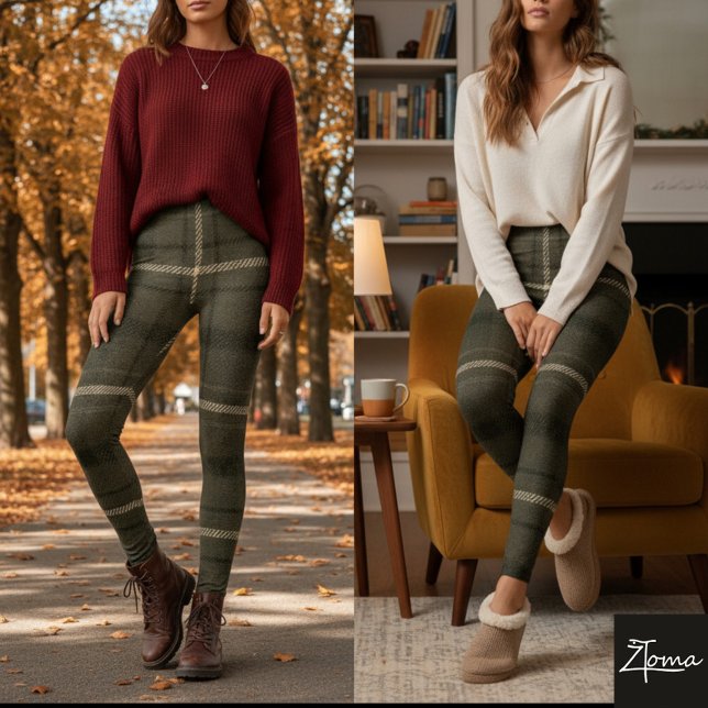 Leggings Tartan de Fiesta Vibrante (Subido por el creador)