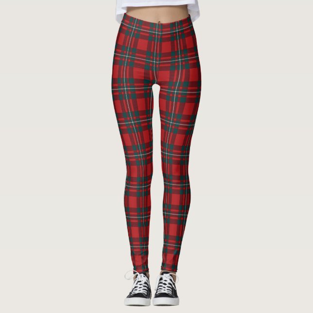 Leggings ¡Tartán de MacGregor! ¡La tela escocesa original (Anverso)