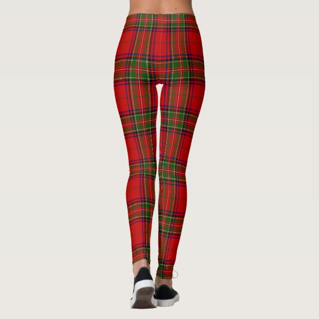 Leggings Tartan del Clan Stewart (Reverso)