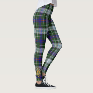 Leggings Tartán del vestido de MacKenzie del clan - con el