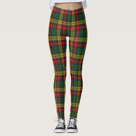 Leggings Tartán escocés de Buchanan del clan
