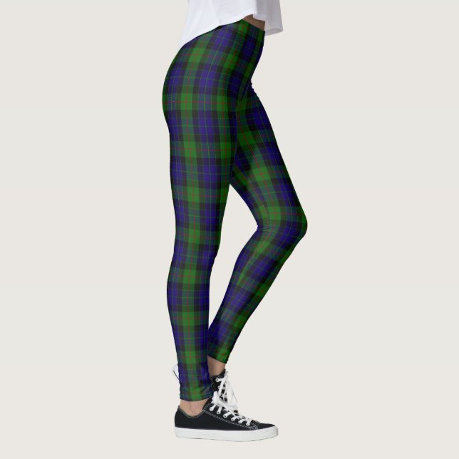 Leggings Tartán escocés de Gunn del clan (Derecha)