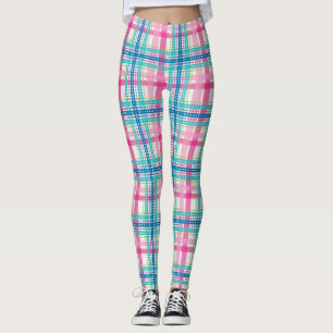 Leggings Tartán, modelo de la tela escocesa