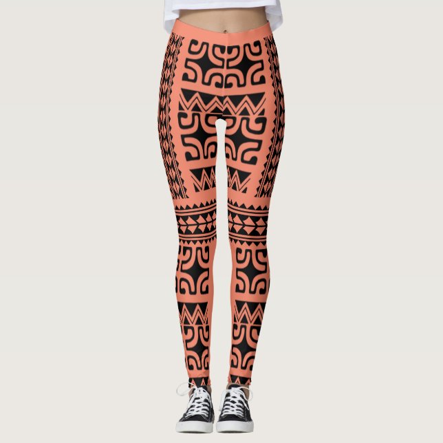 LEGGINGS Tatouage tribal (Anverso)