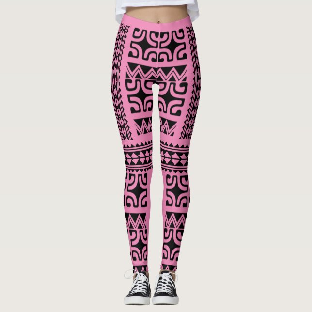 LEGGINGS Tatouage tribal (Anverso)