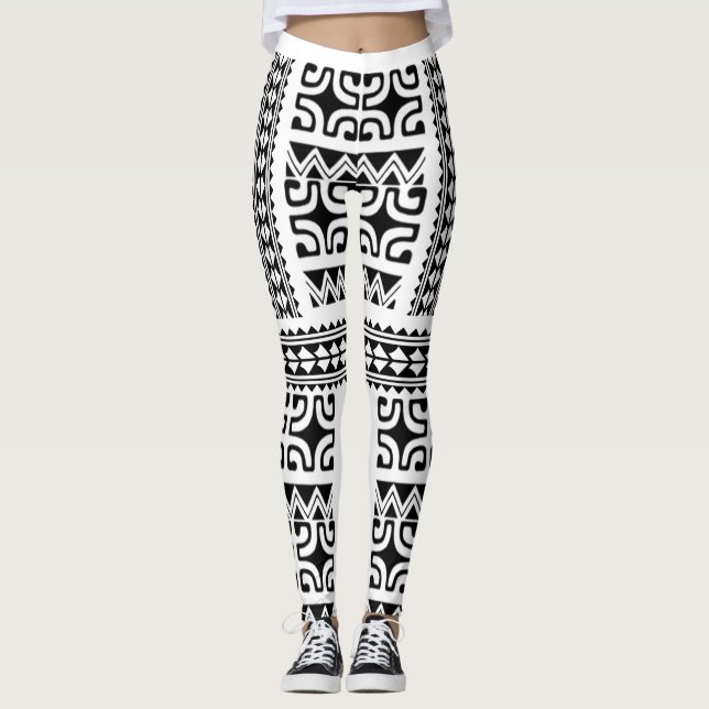 LEGGINGS Tatouage tribal (Anverso)