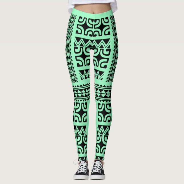 LEGGINGS Tatouage tribal (Anverso)