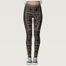LEGGINGS Tatouage tribal