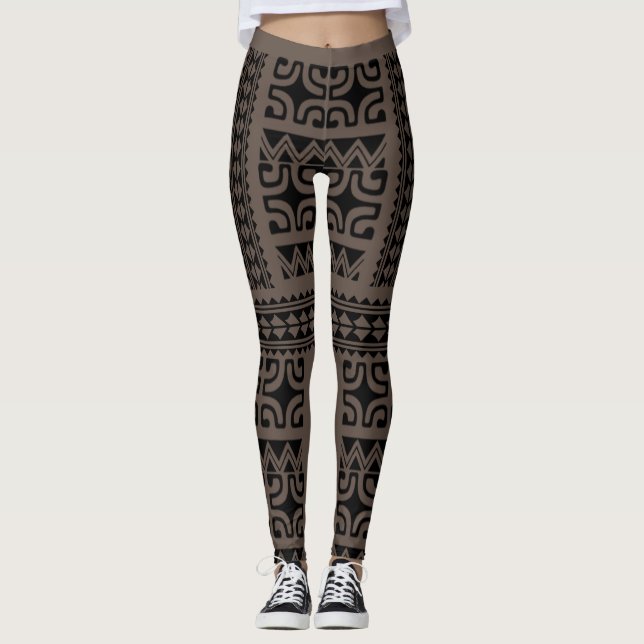 LEGGINGS Tatouage tribal (Anverso)