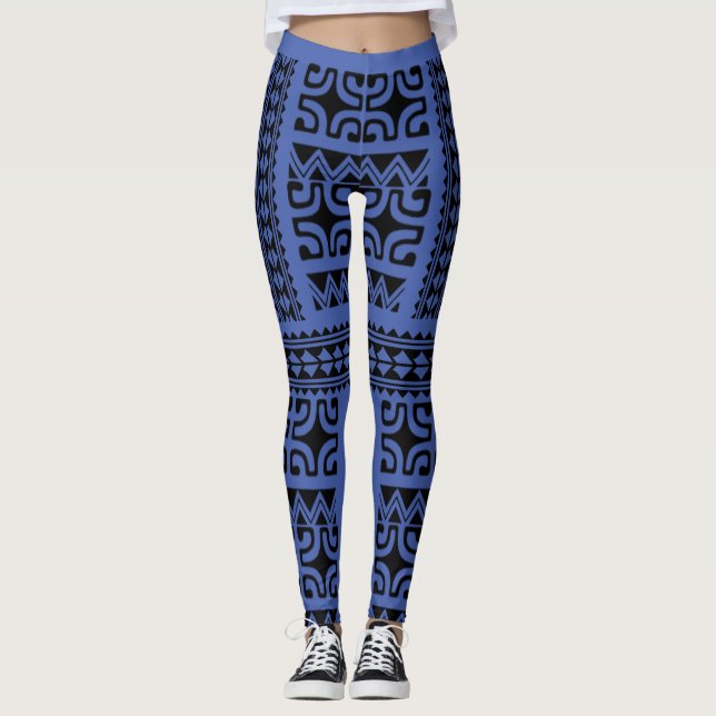 LEGGINGS Tatouage tribal (Anverso)