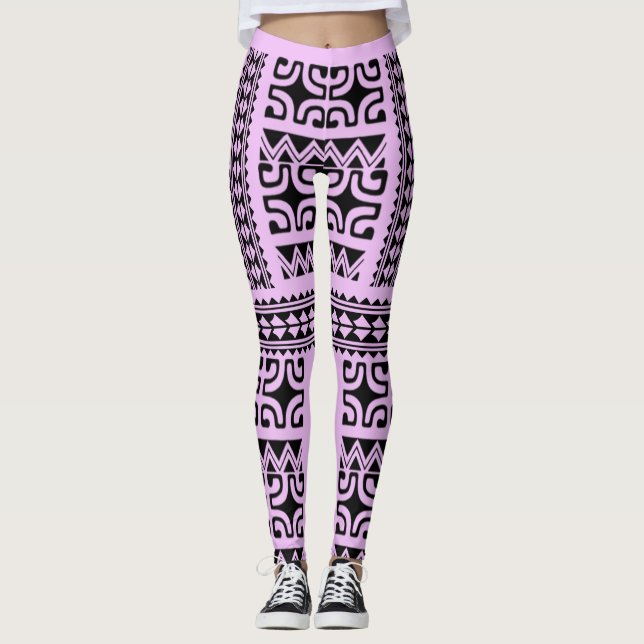 LEGGINGS Tatouage tribal (Anverso)