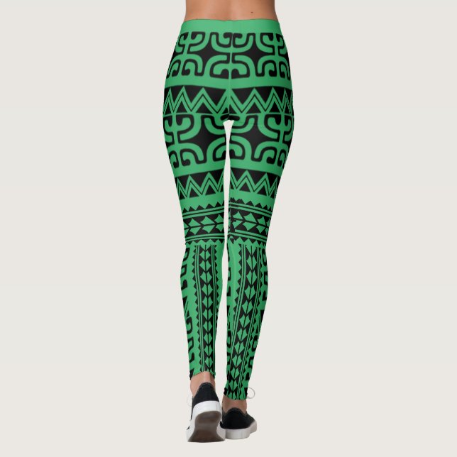LEGGINGS Tatouage tribal (Reverso)