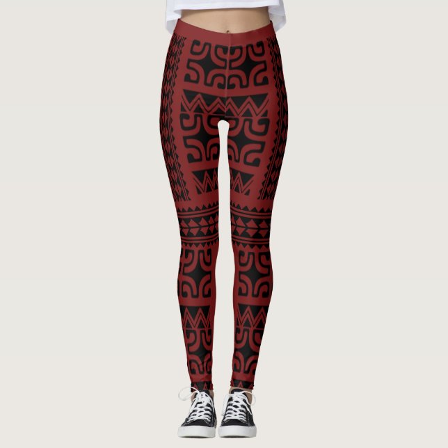 LEGGINGS Tatouage tribal (Anverso)