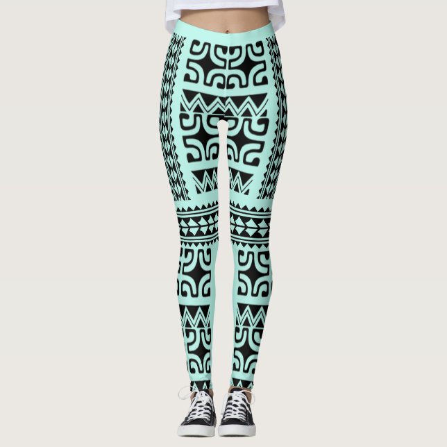 LEGGINGS Tatouage tribal (Anverso)