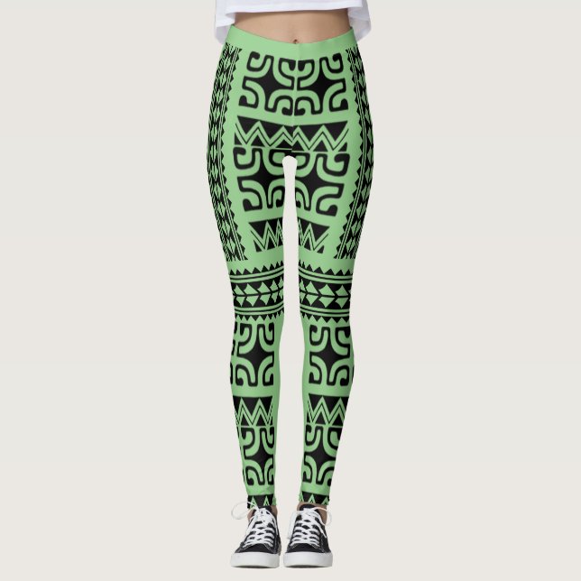 LEGGINGS Tatouage tribal (Anverso)